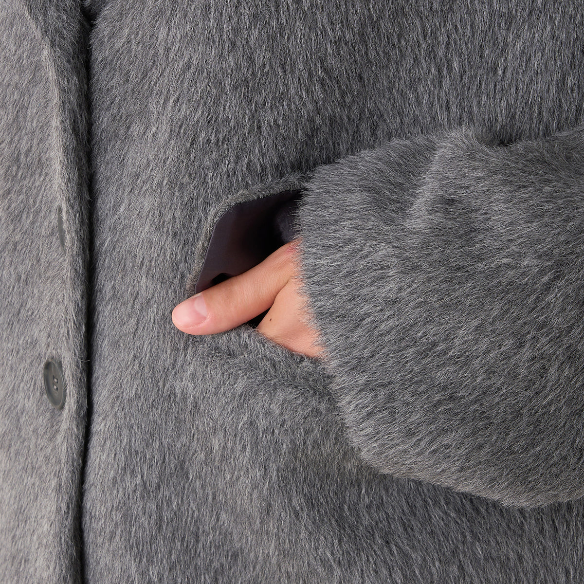 HALSTON COAT (gray)