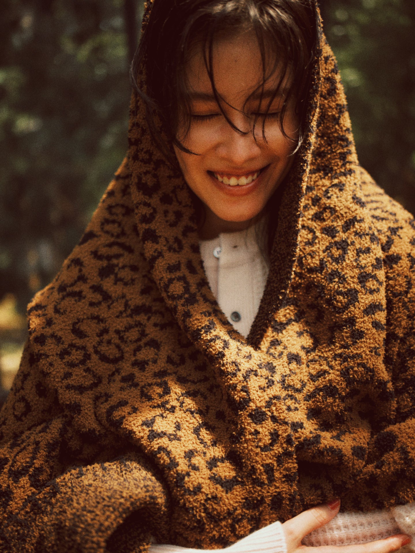 GREENWAY BLANKET (leopard)