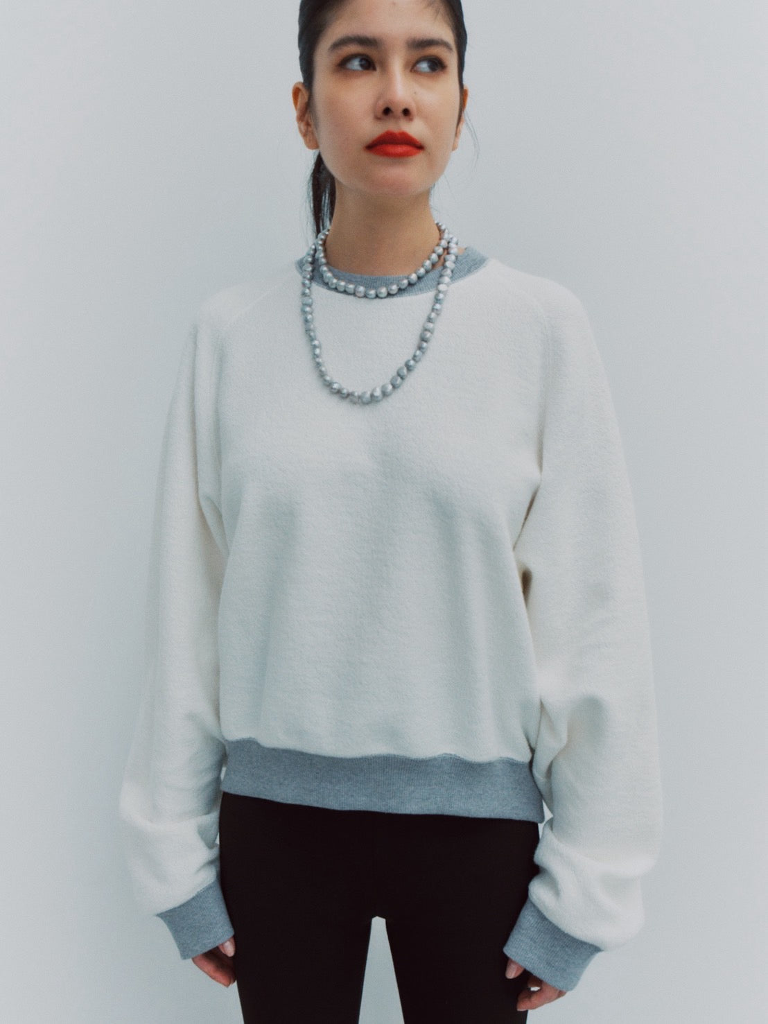 RICHMOND CREW NECK (white)