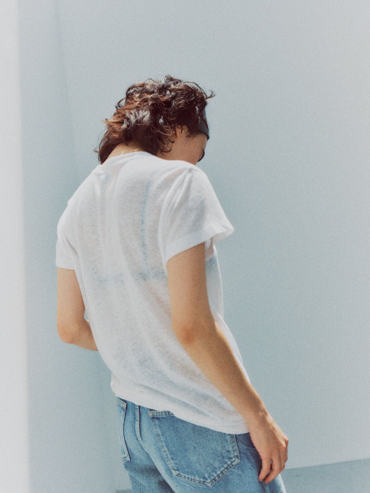 GEMMA HALF SLEEVE TEE (white)
