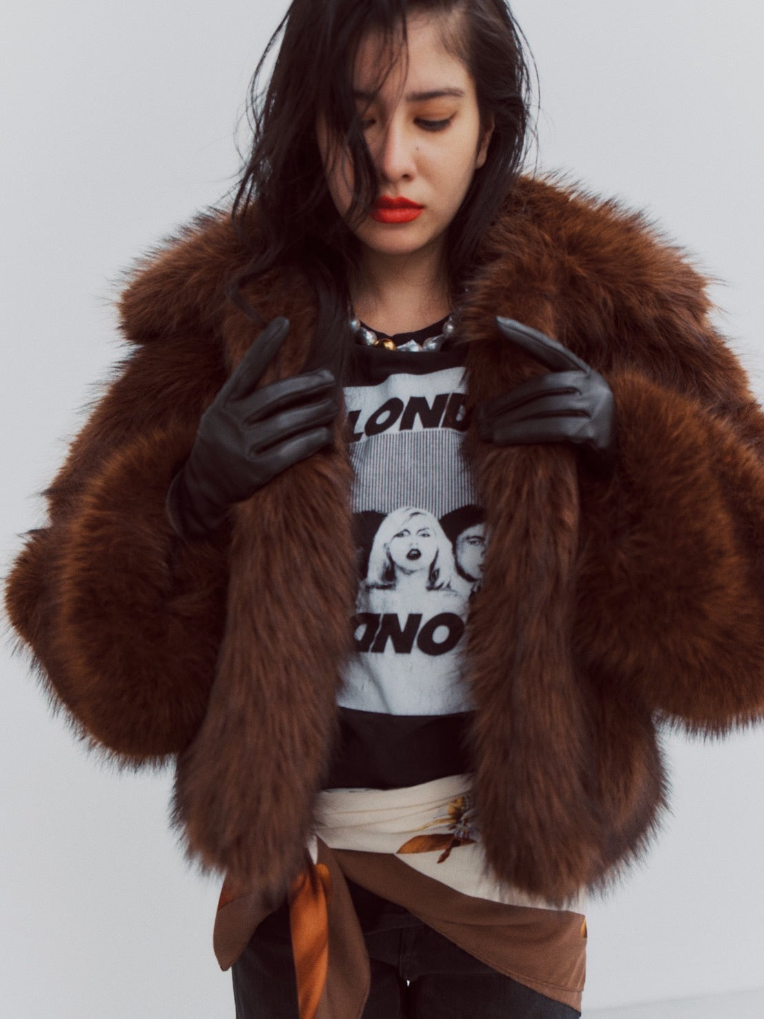 FLORIN SHORT COAT (brown)