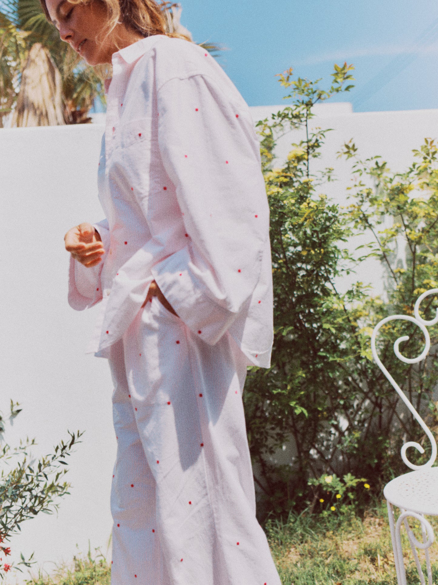 EMBROIDERY BRANFORD SHIRT (pink)