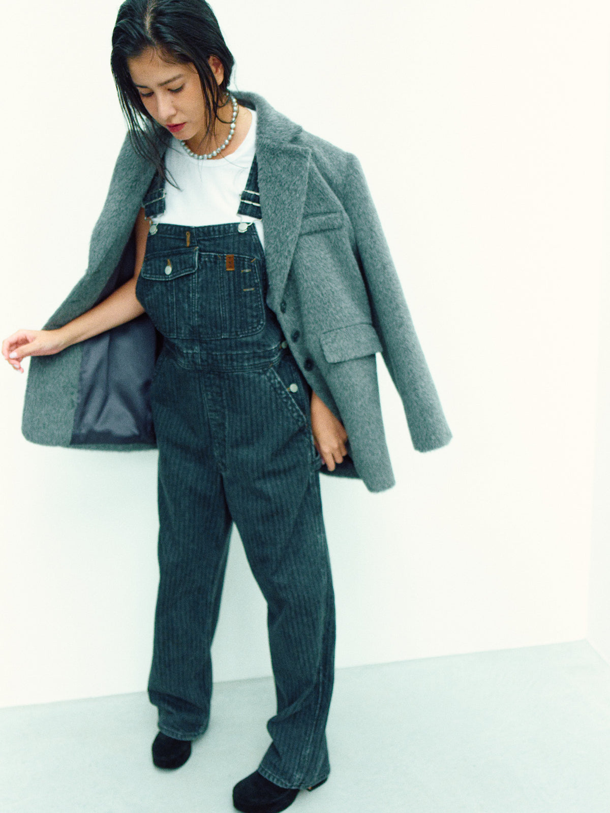 ROSE OVERALL (black)