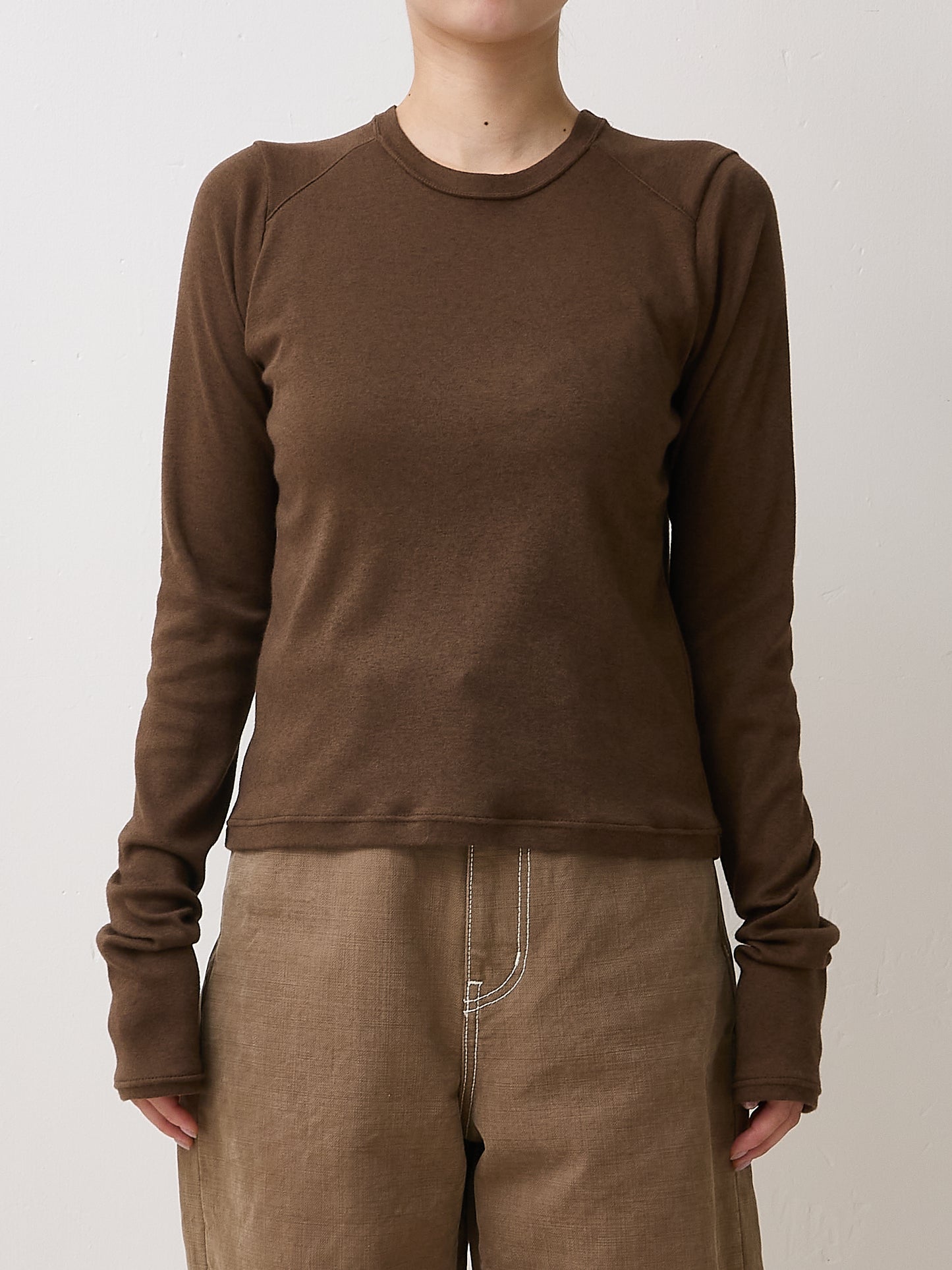 THURLOE CREW NECK (ivory)
