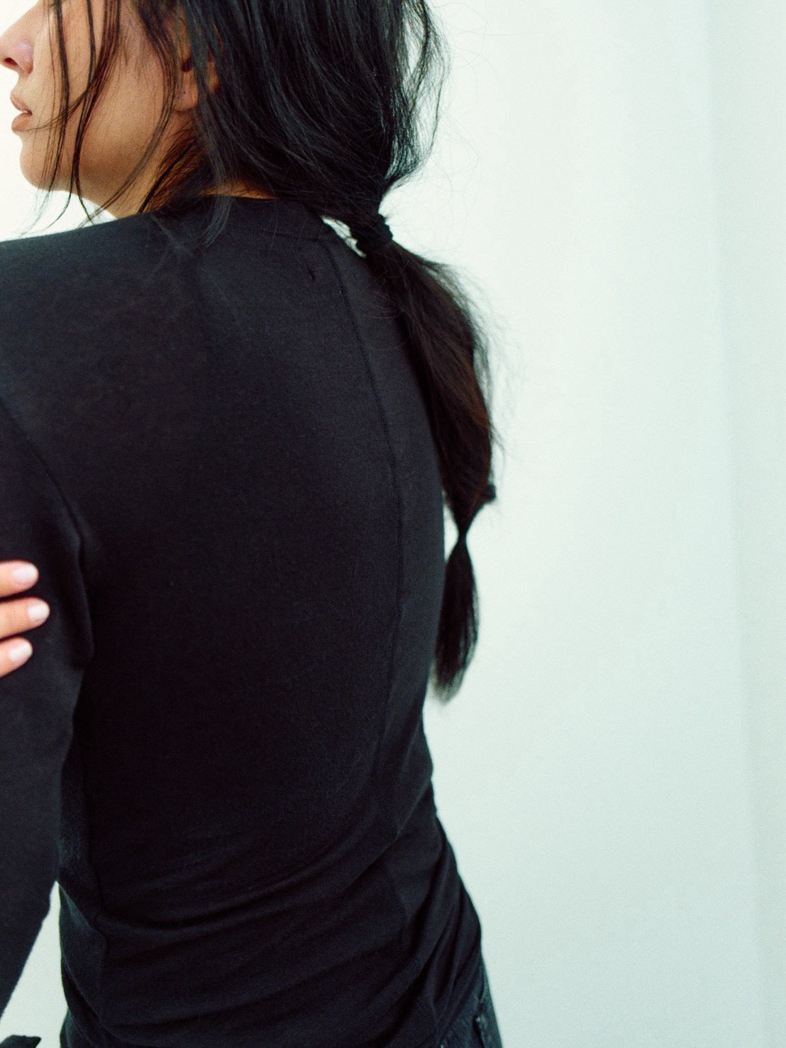 【受注再販】BELAIR LONG SLEEVE (black)
