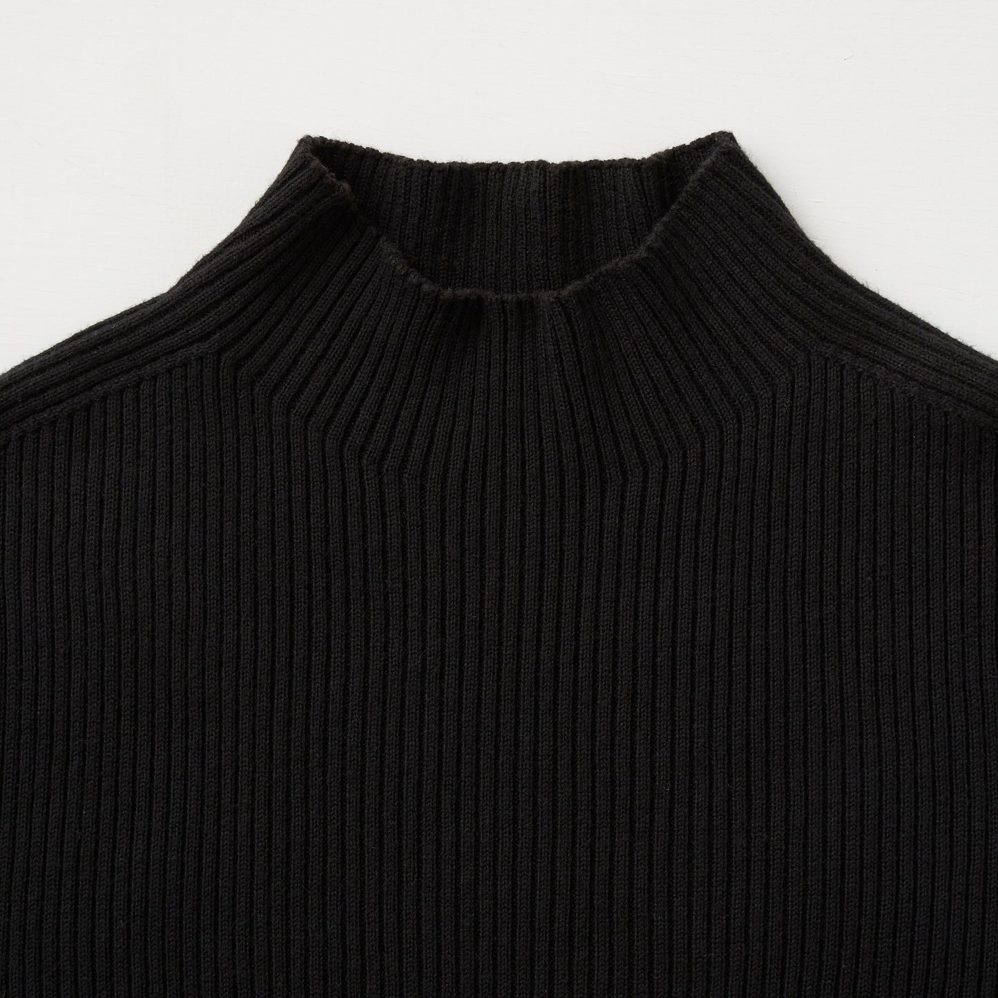 【AT HEART】COTTON CASHMERE LONG SLEEVE (black)