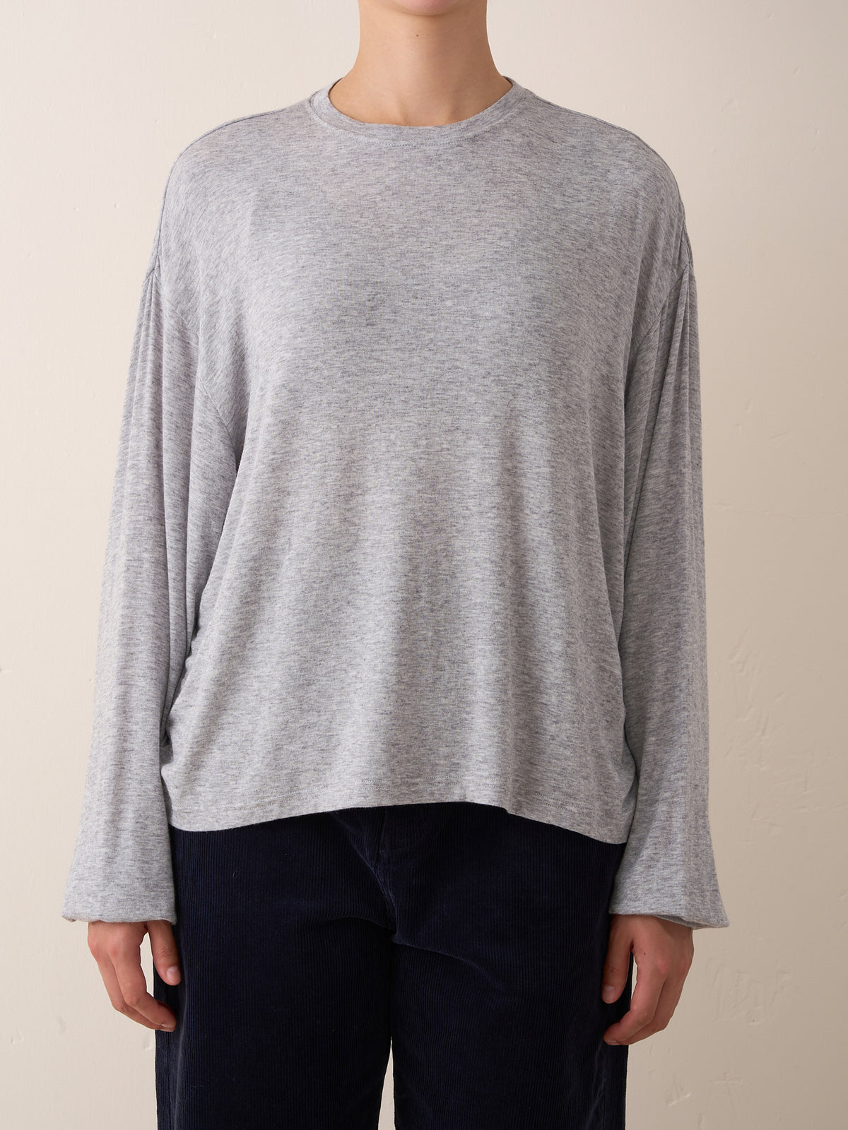 ANDIE LONG SLEEVE (top gray)
