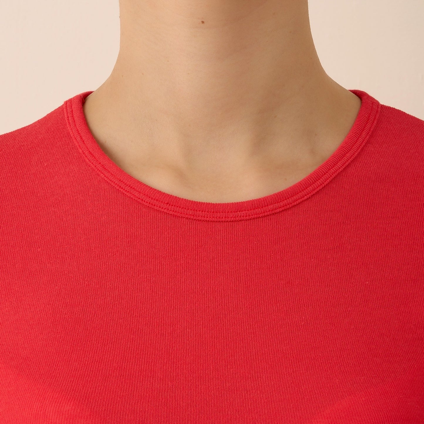 DIA HALF SLEEVE TEE (red)