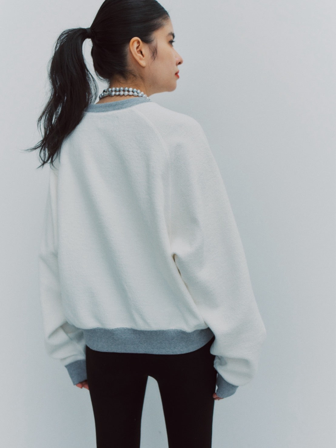 RICHMOND CREW NECK (white)