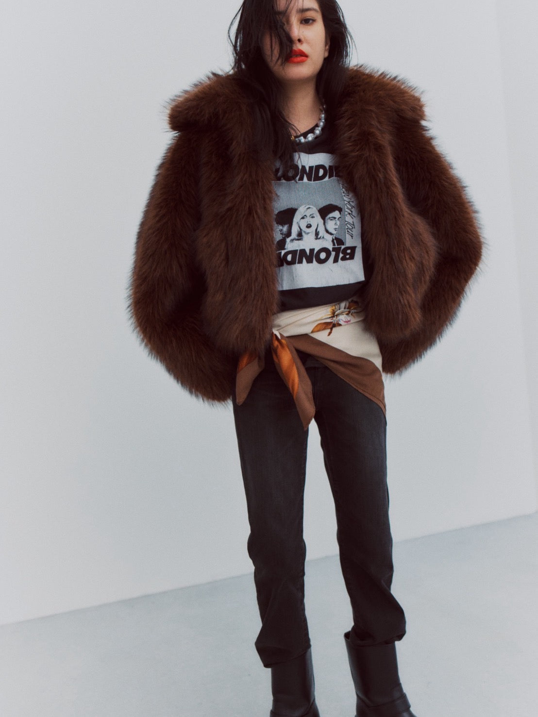 FLORIN SHORT COAT (brown)