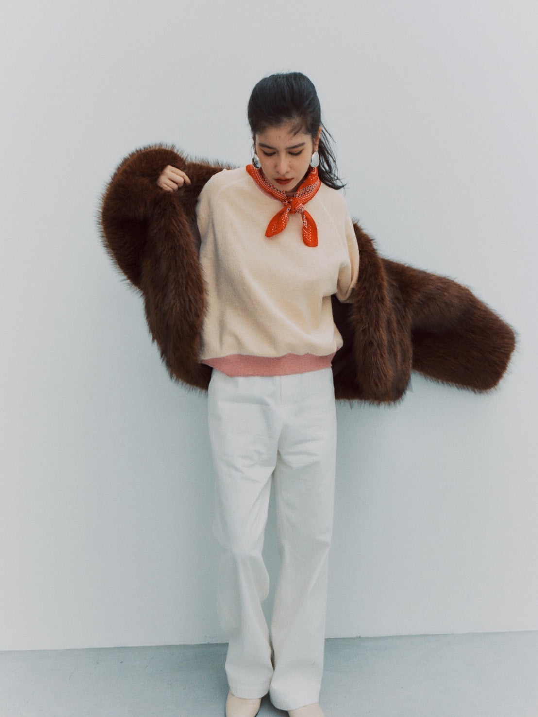 RICHMOND CREW NECK (orange)