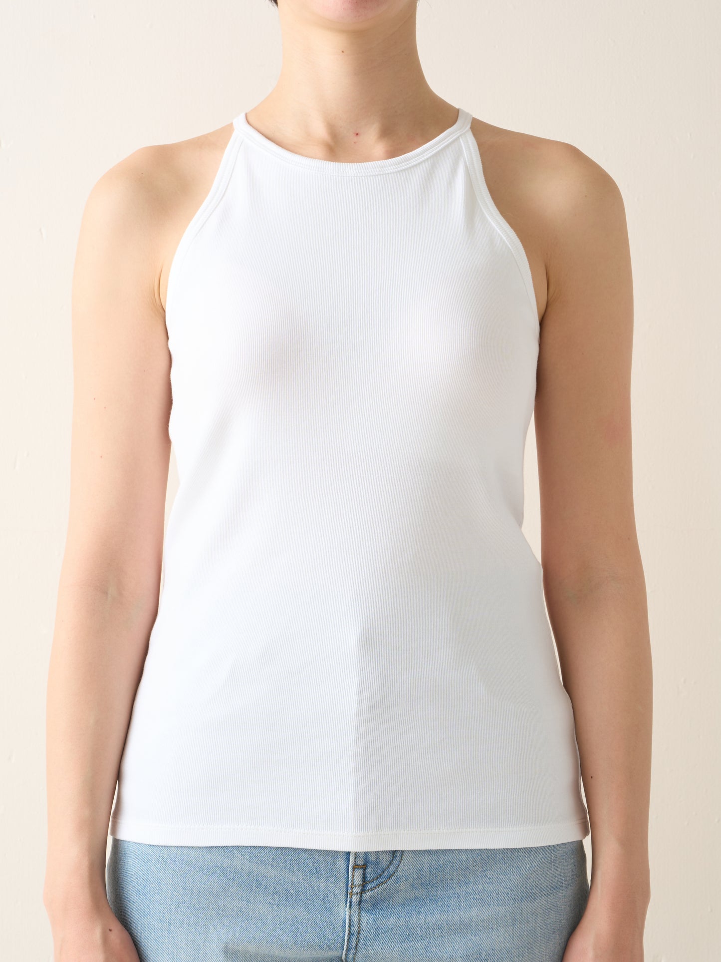 COOPER HALTER NECK (white)