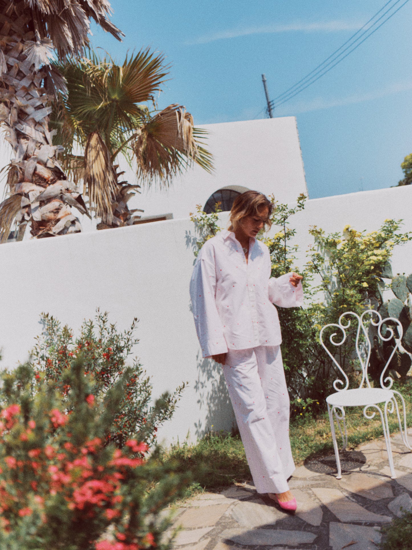 EMBROIDERY BRANFORD SHIRT (pink)