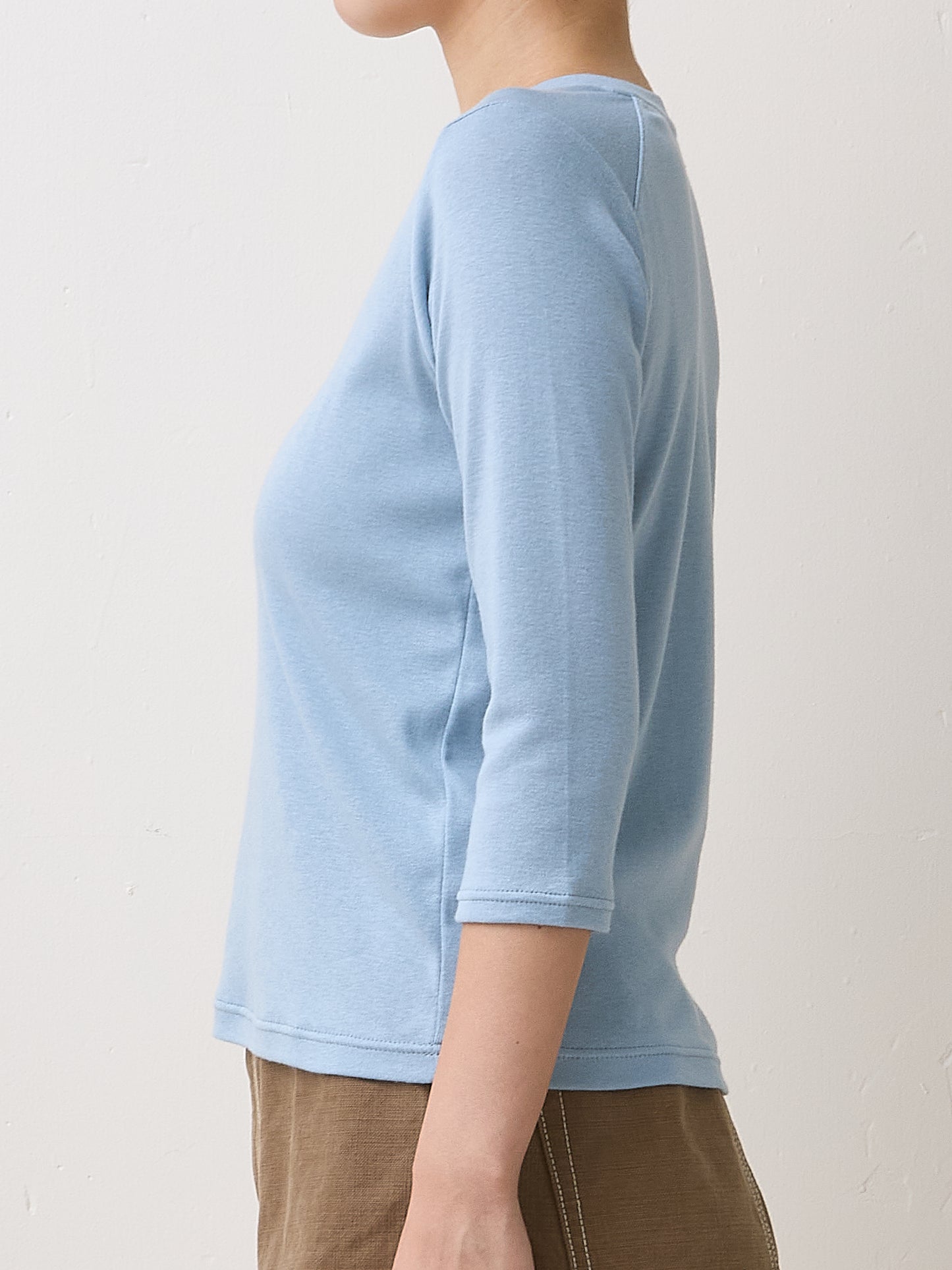 THURLOE V NECK (coffee)