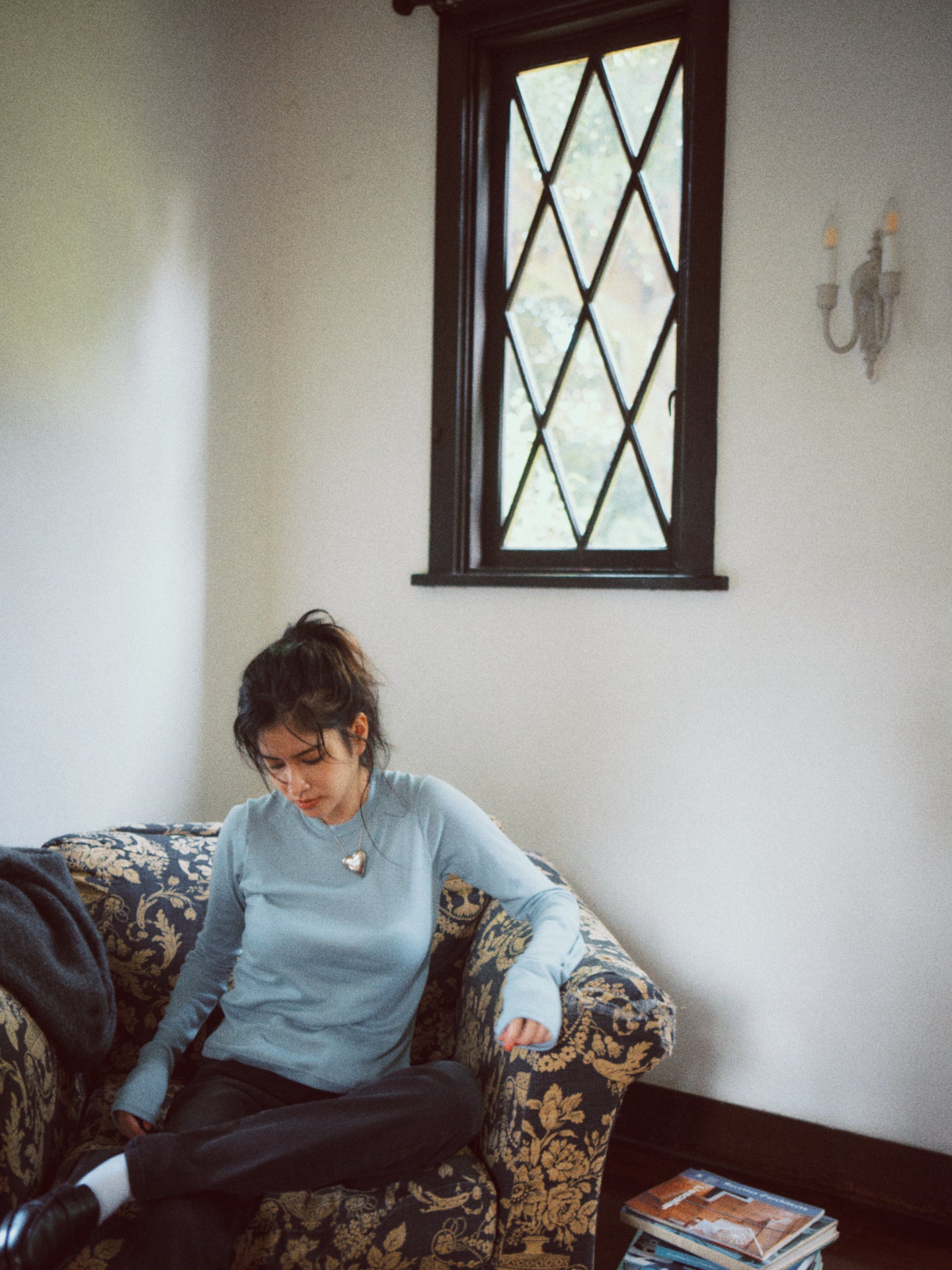 THURLOE CREW NECK (smoked blue)