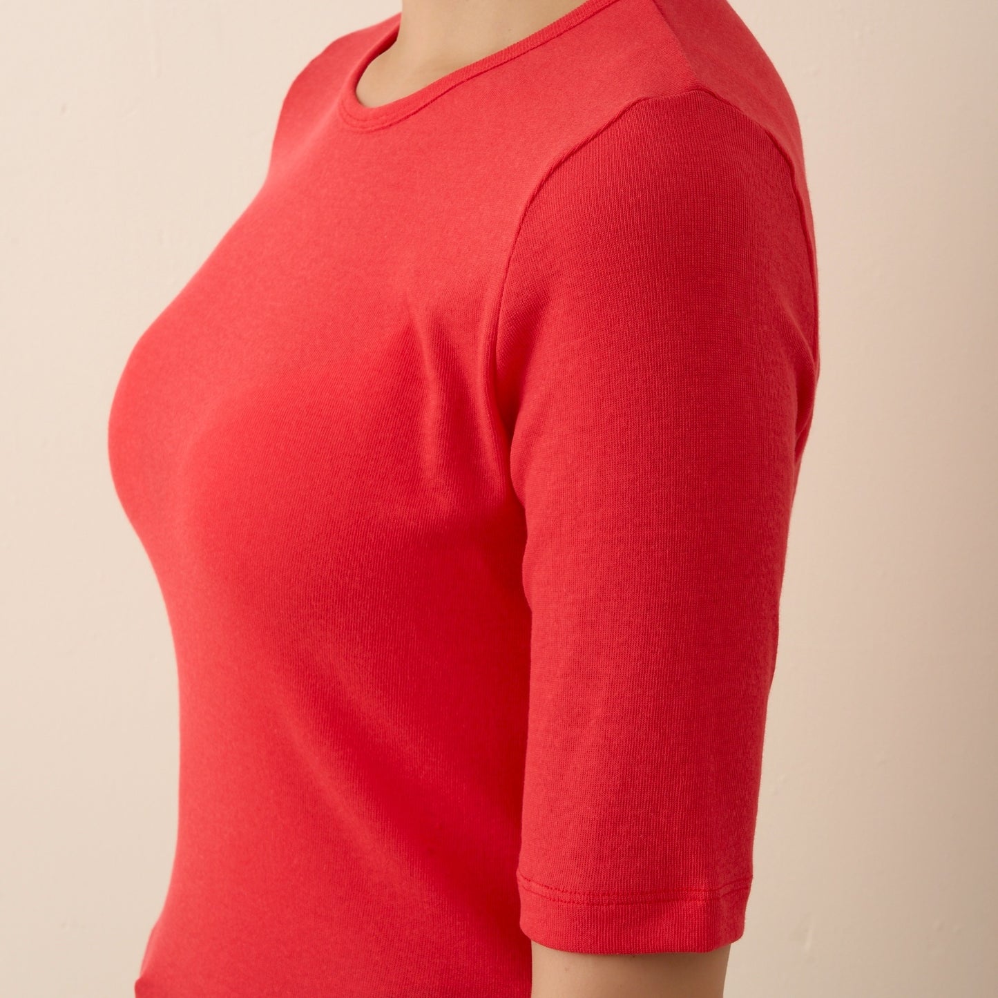 DIA HALF SLEEVE TEE (red)
