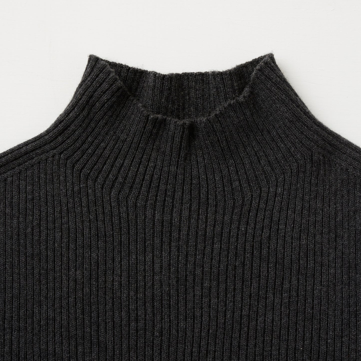 『予約専用』【AT HEART】COTTON CASHMERE LONG SLEEVE (charcoal gray)