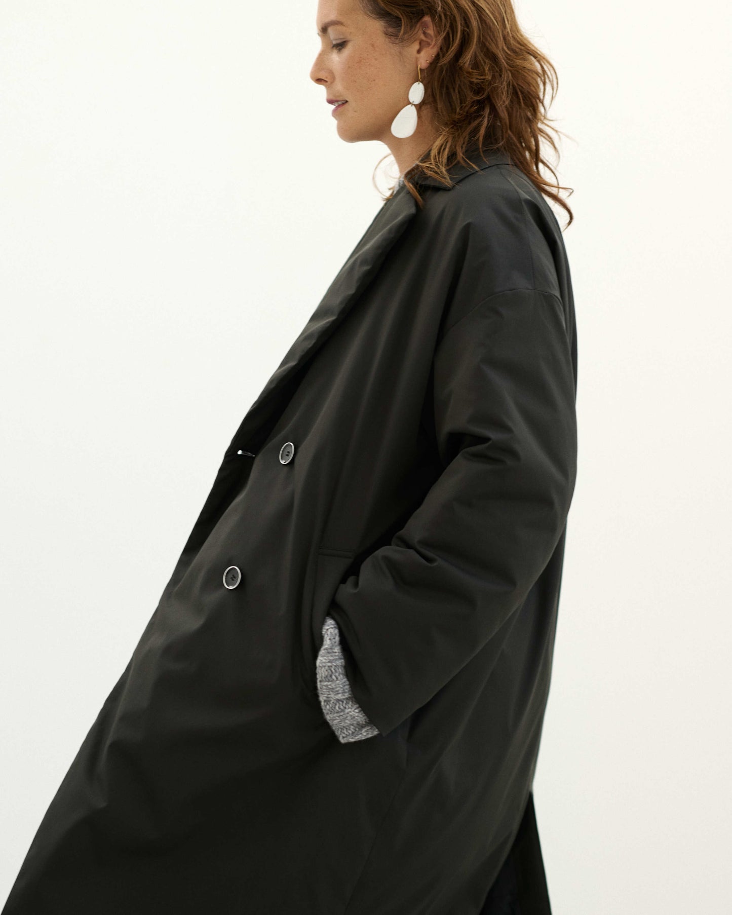 『予約専用』CLAVER LONG COAT (black)