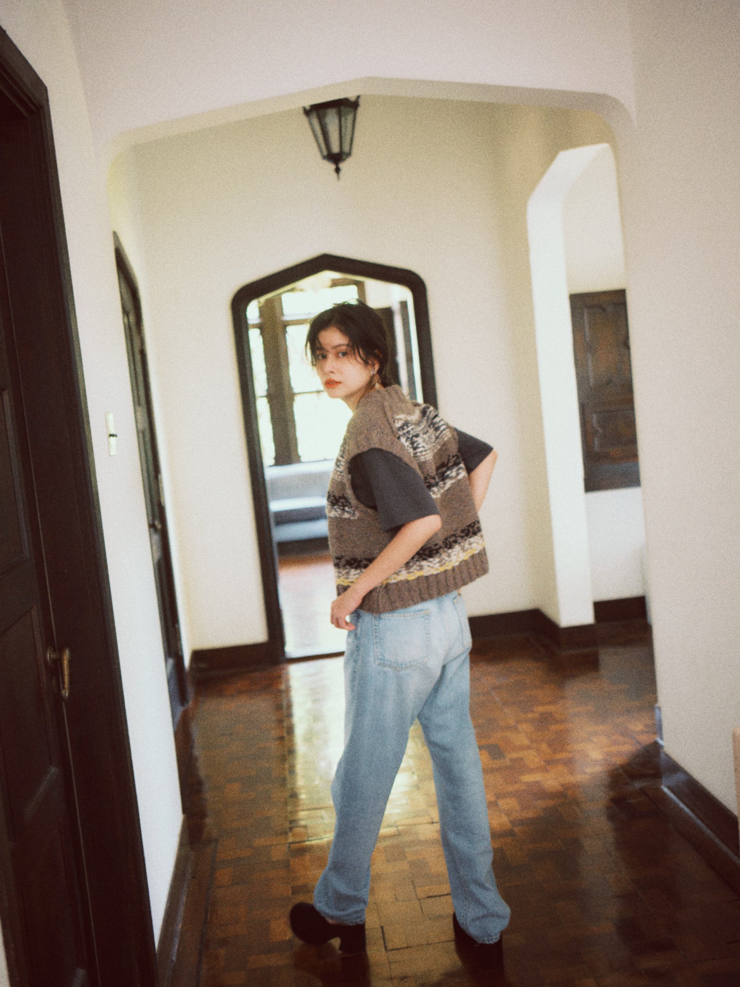 WALTER VEST (cabin brown)