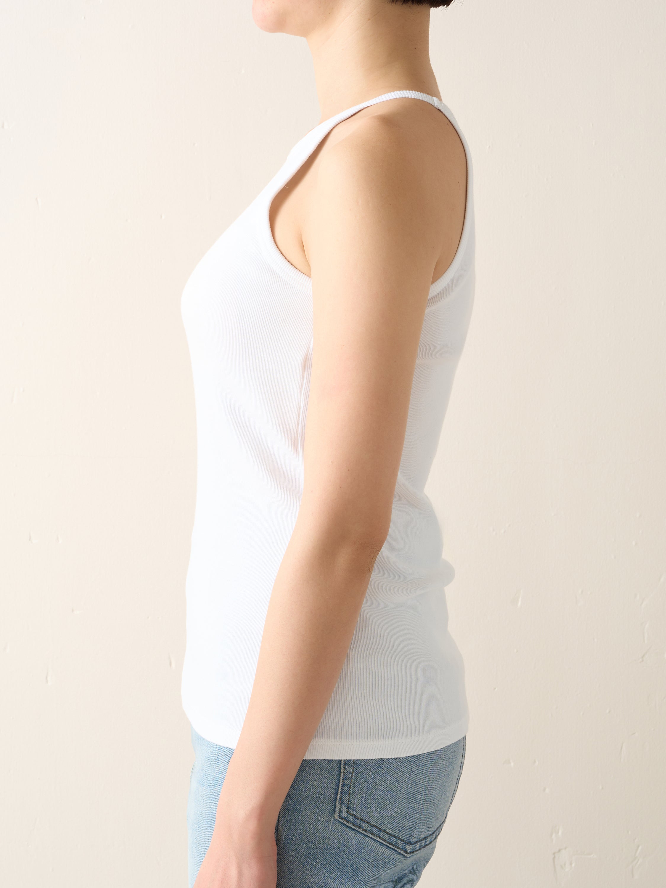 受注再販】COOPER HALTER NECK (white) – THE NEWHOUSE