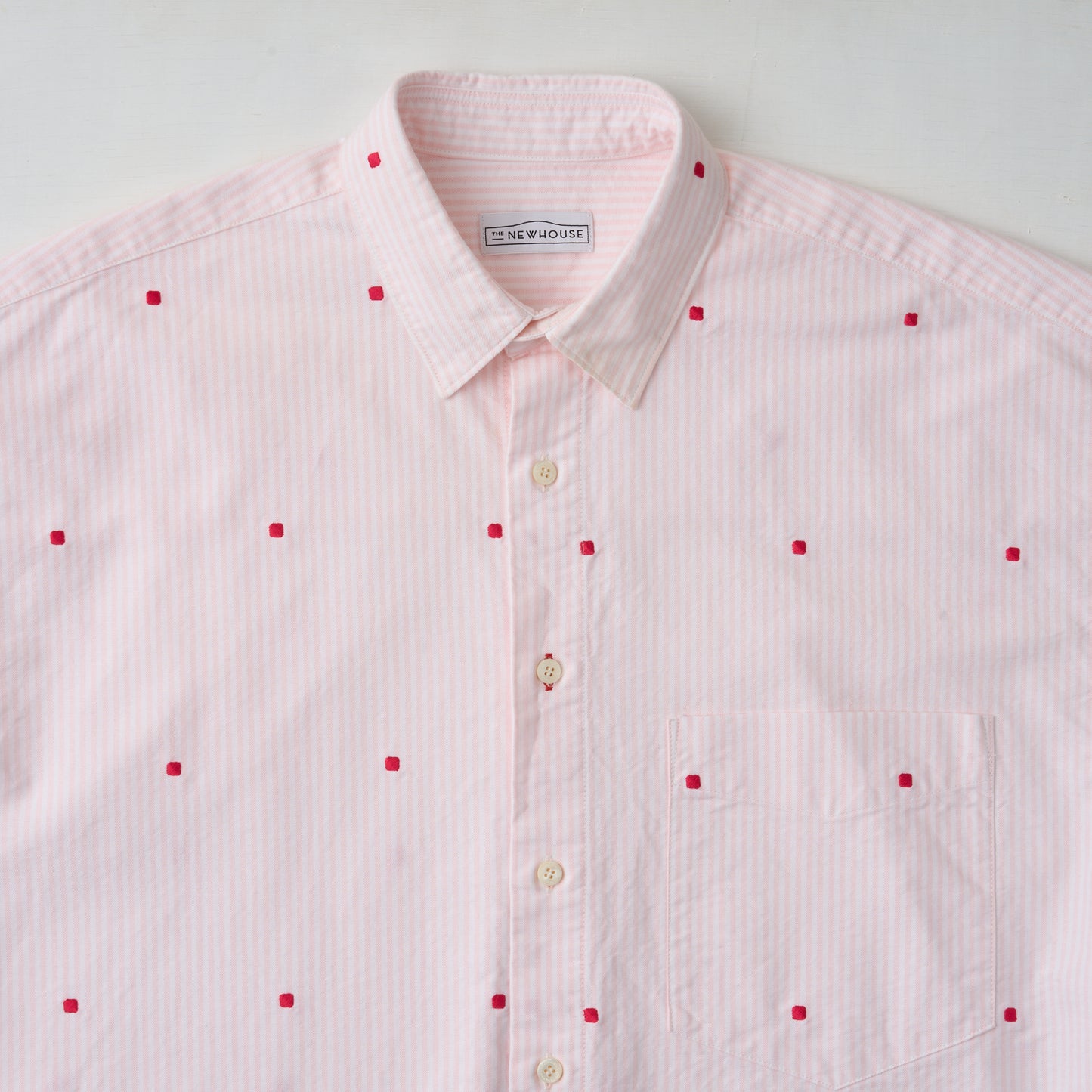 EMBROIDERY BRANFORD SHIRT (pink)