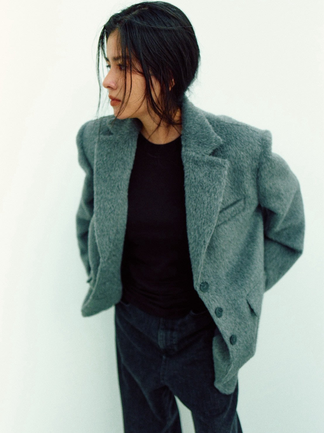 【受注再販】BELAIR LONG SLEEVE (black)
