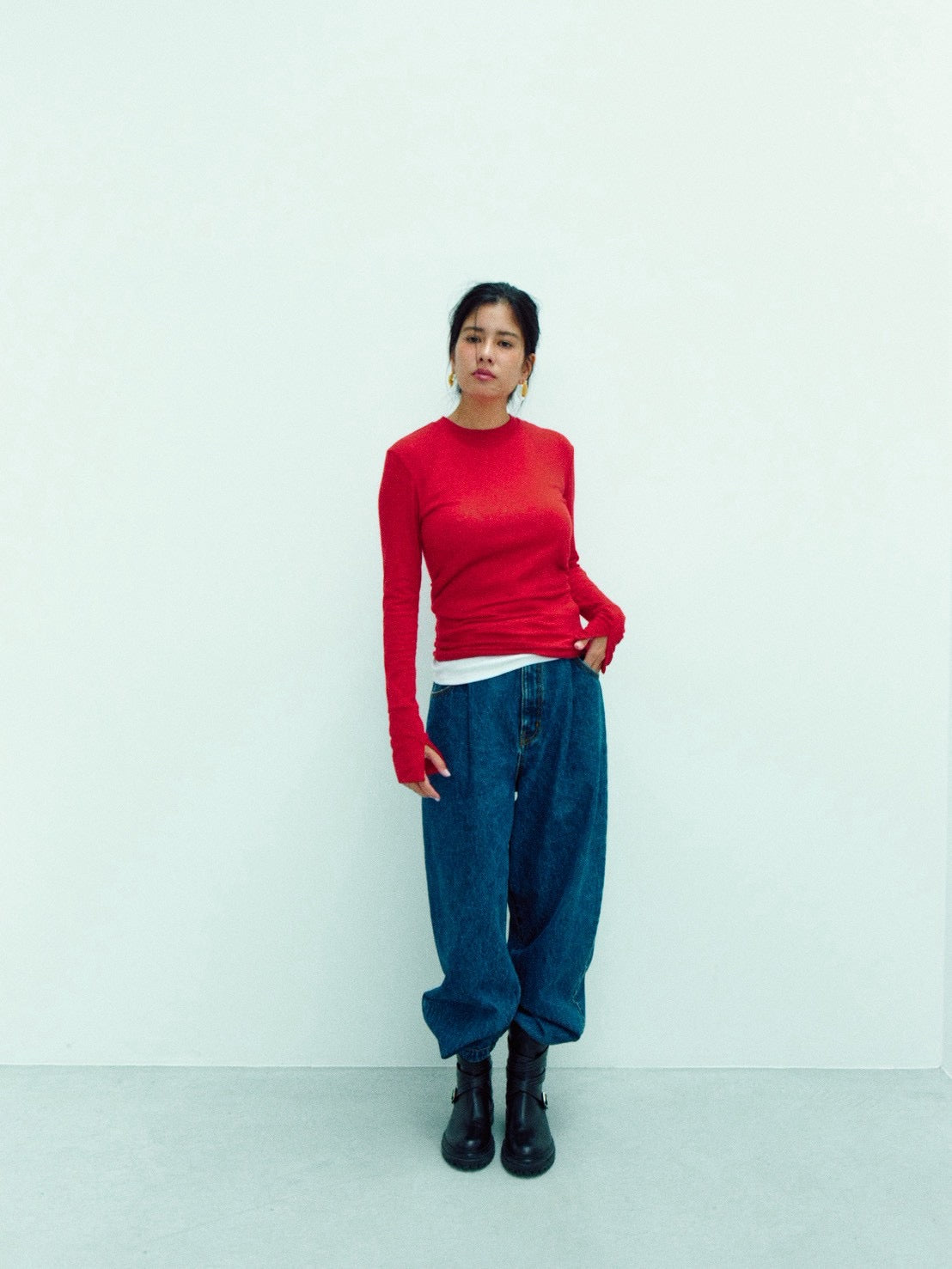 BELAIR LONG SLEEVE (red)