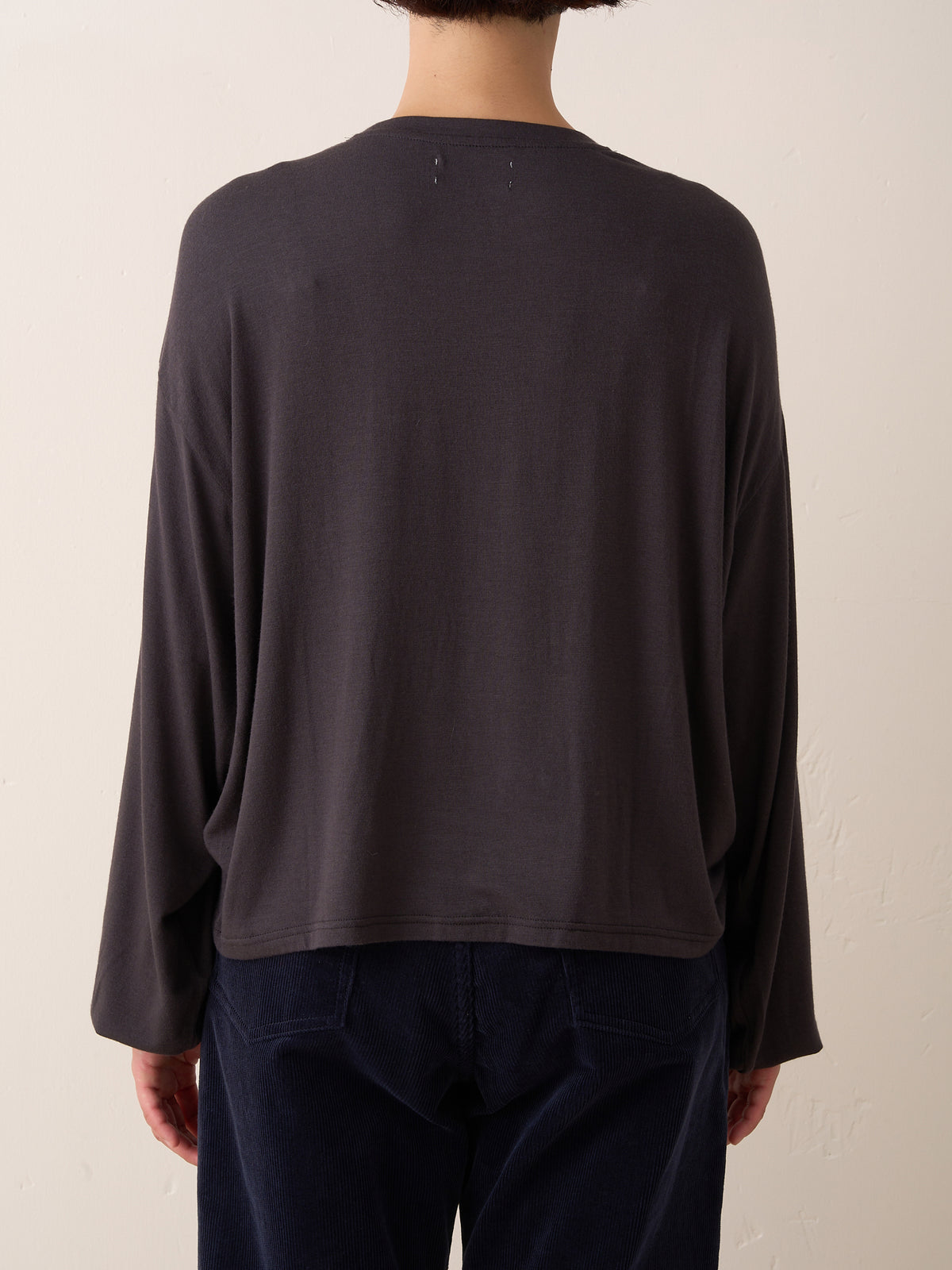 ANDIE LONG SLEEVE (charcoal gray)