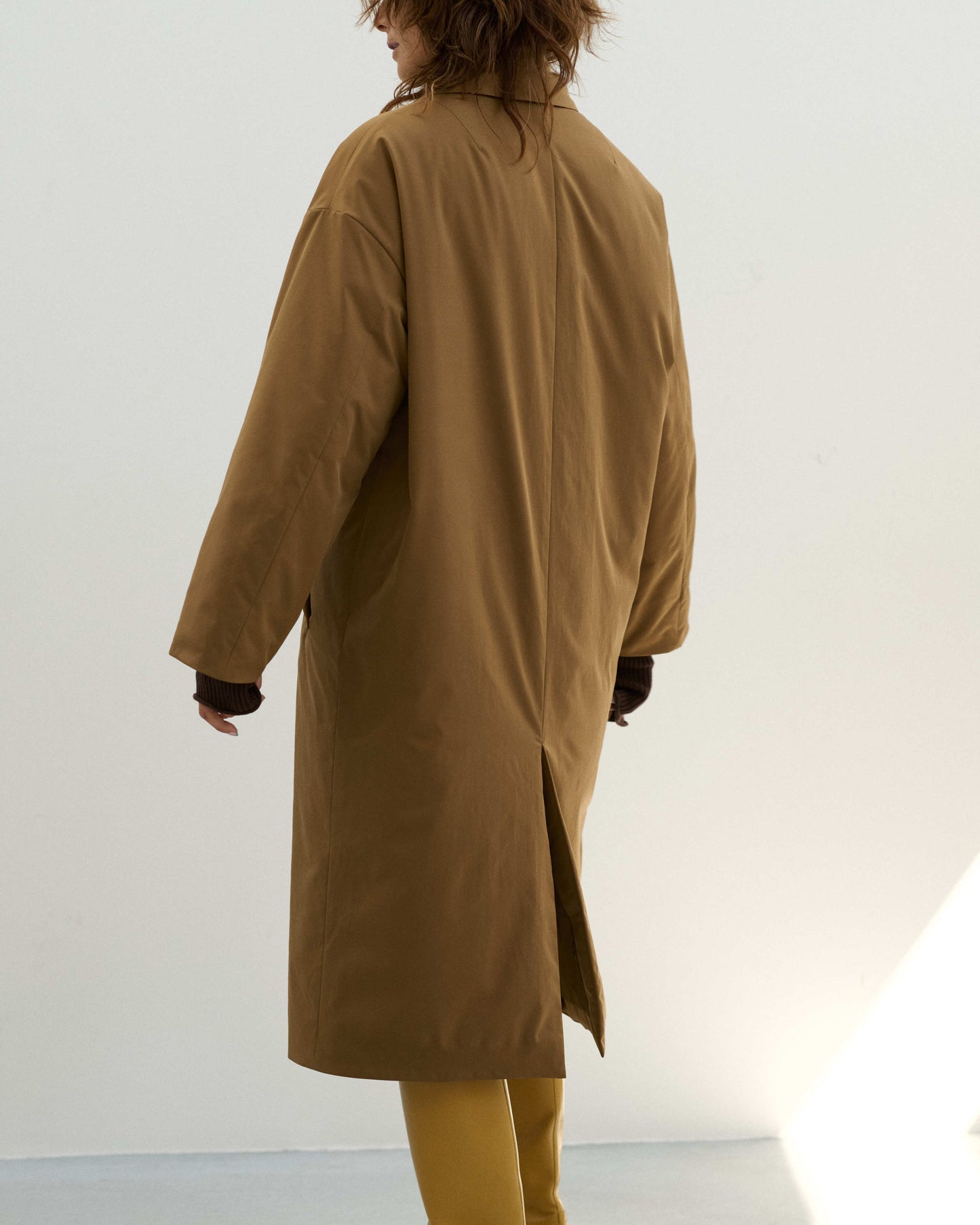 『予約専用』CLAVER LONG COAT (hazel)