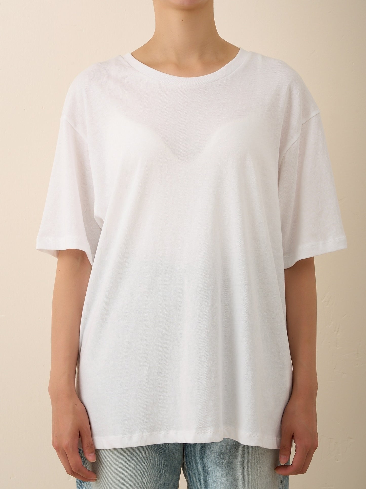 ASTOR BOY FRIEND TEE (white)