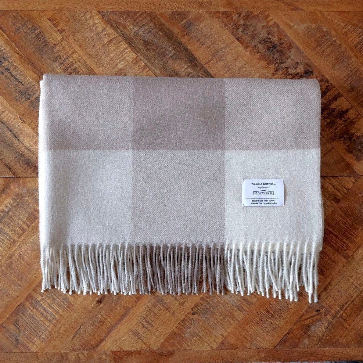 『予約専用』Peruvian Baby Alpaca Scarf (neutral)