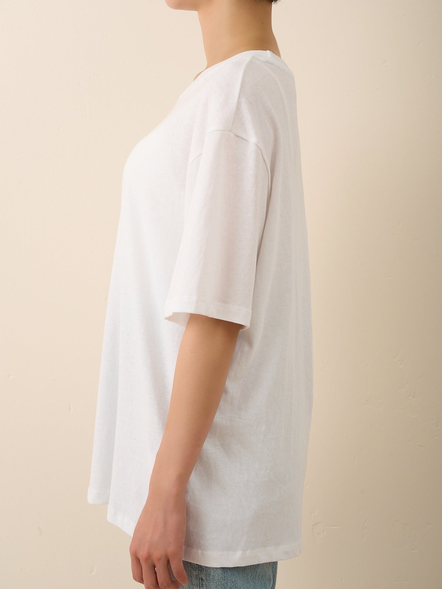 ASTOR BOY FRIEND TEE (white)