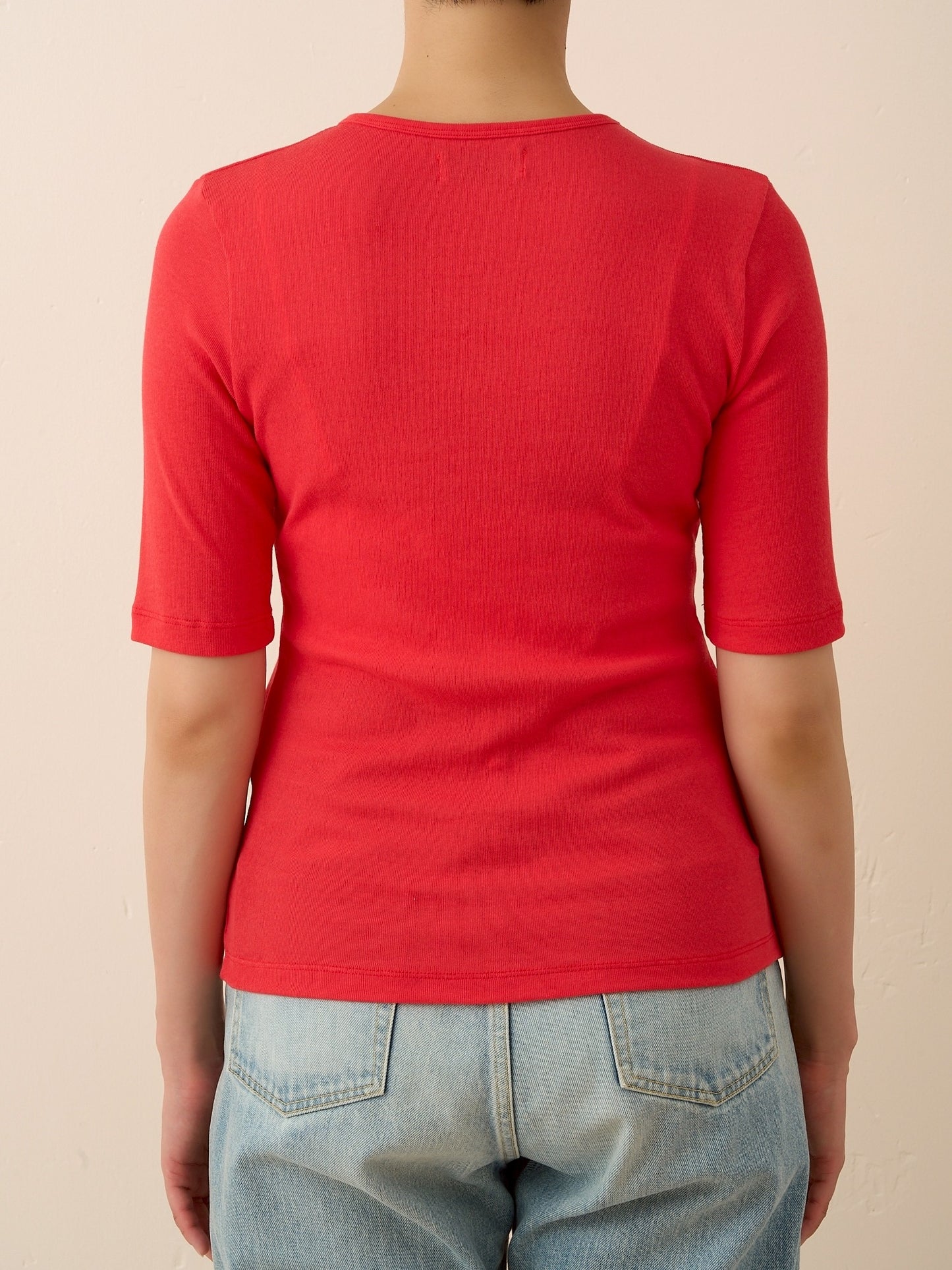 DIA HALF SLEEVE TEE (red)