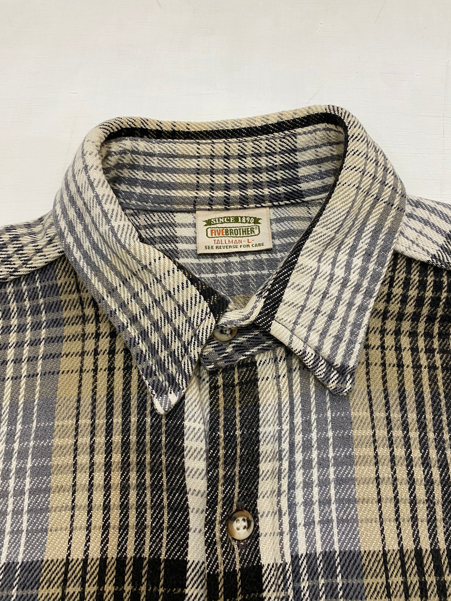 (古着) チェックシャツ.１