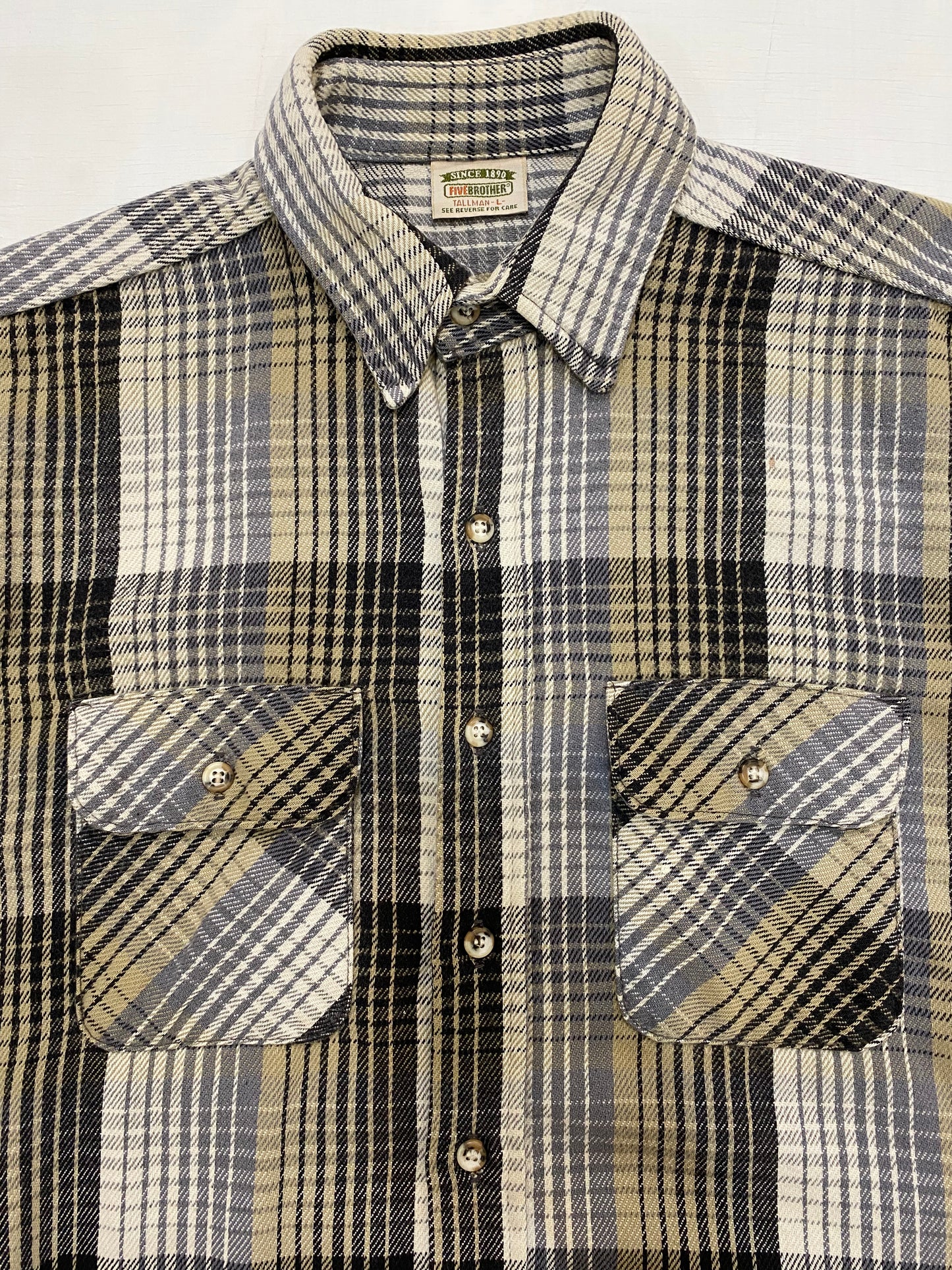 (古着) チェックシャツ.１