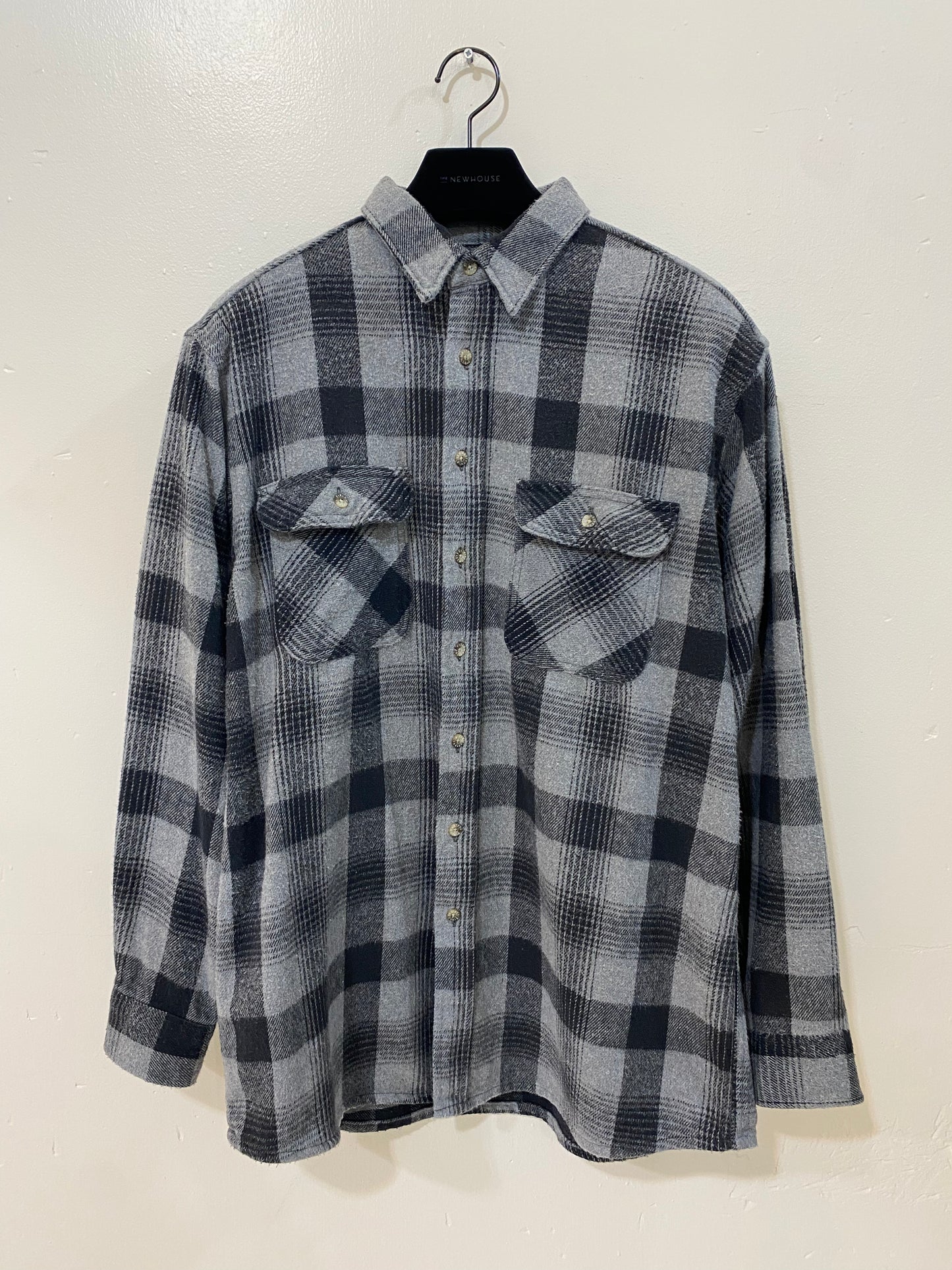 (古着) チェックシャツ.４