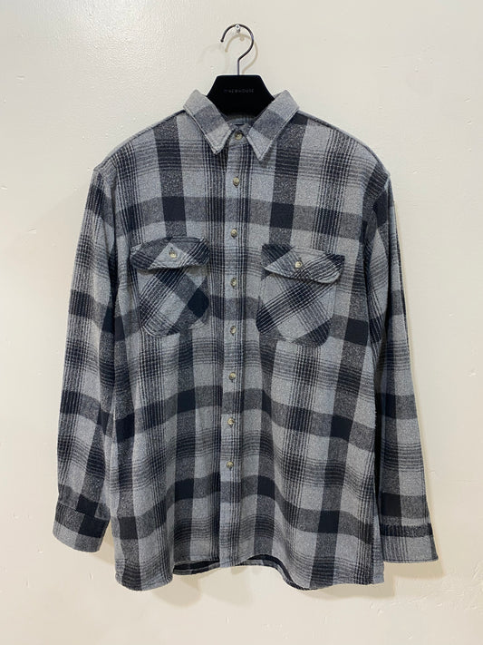 (古着) チェックシャツ.４